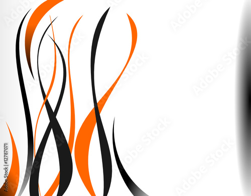 Orange Dark Design