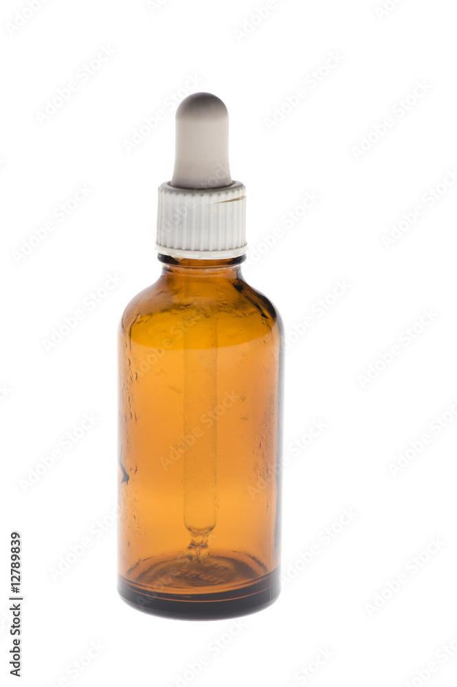 Medical bottle with pipette Medical bottle with pipette
