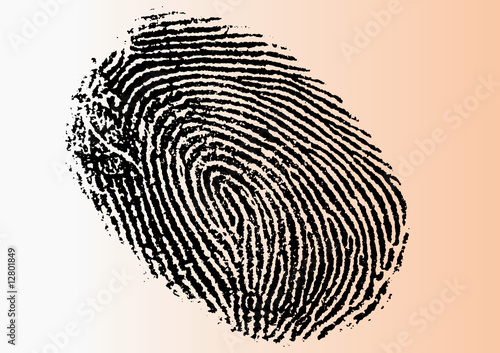 Vector Fingerprint - Very detailed