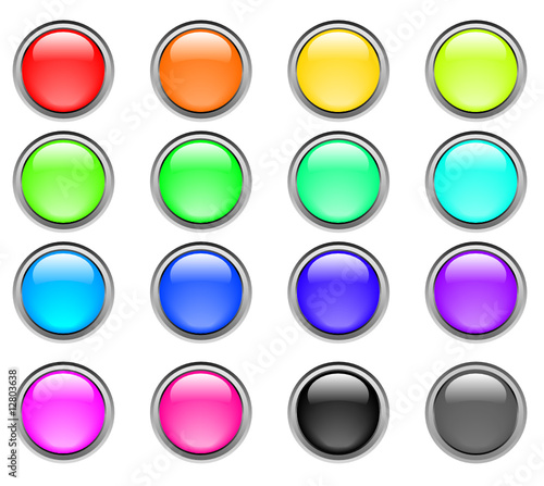 color web buttons