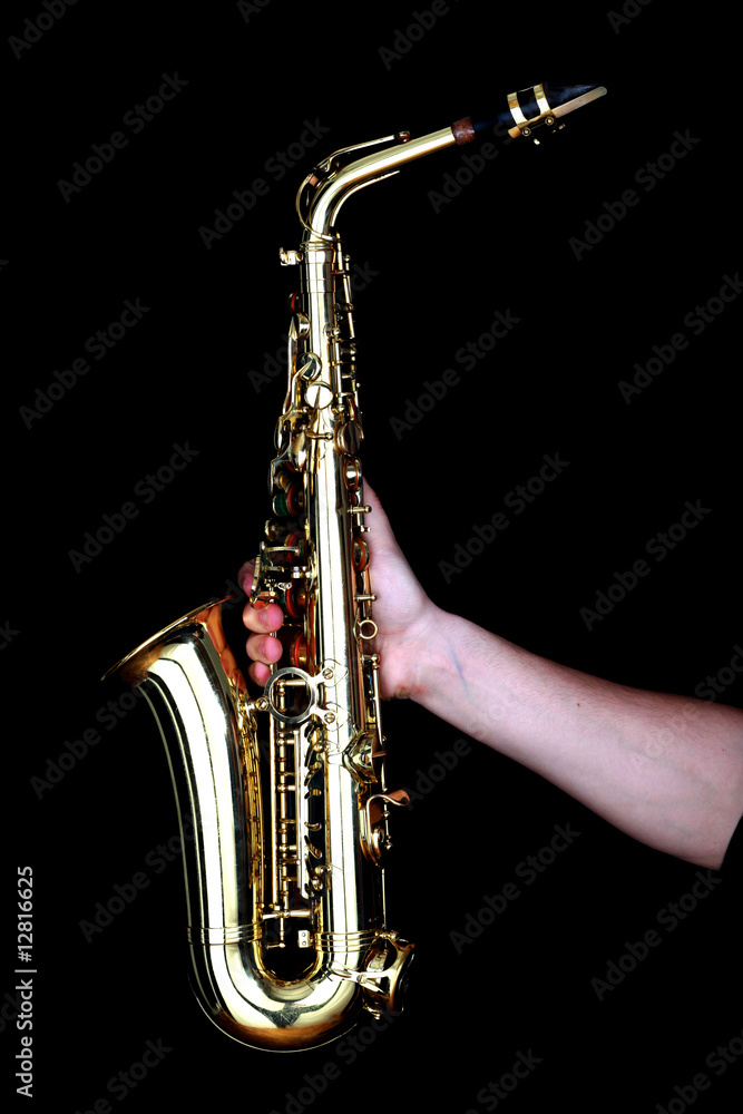Obraz premium saksofon