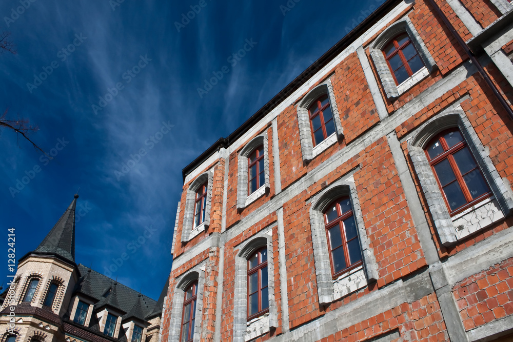 Fototapeta premium Building in construction