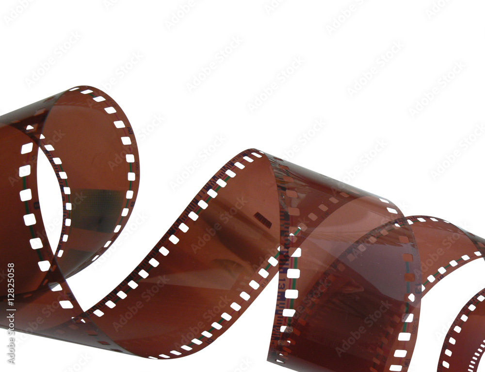 Fototapeta premium Old negative foto strip