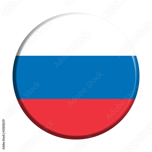 Russia flag button