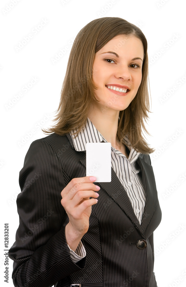 Attractive business woman. Isolated on white. Attractive business woman. Isolated on white.
