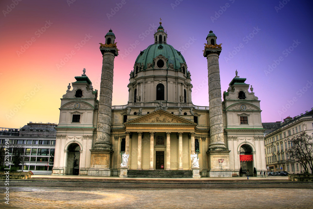 Vienne / Wien - Karlskirche / St. Charles Church