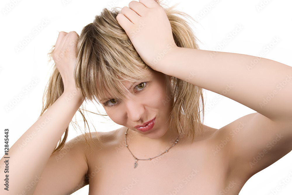 Fototapeta premium lovely girl