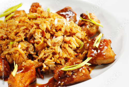 Thai Dishes - Pork with RIce