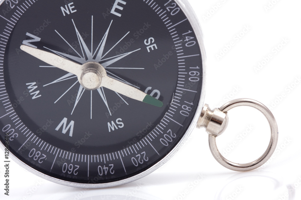 compass on isolated compass on isolated