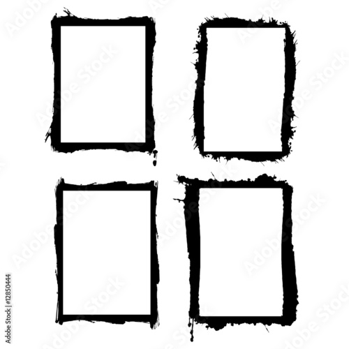 grunge frames