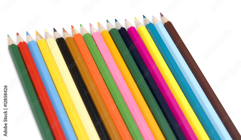 Fototapeta premium color pencils