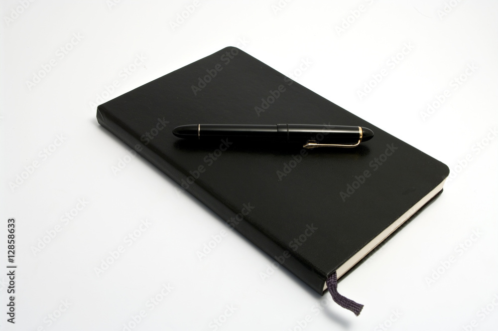 Notizbuch und Füller Notizbuch und Füller