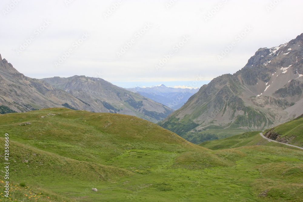 Fototapeta premium Einsame Bergwelt