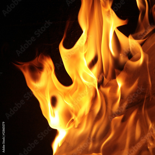 Valokuva Fire flames background