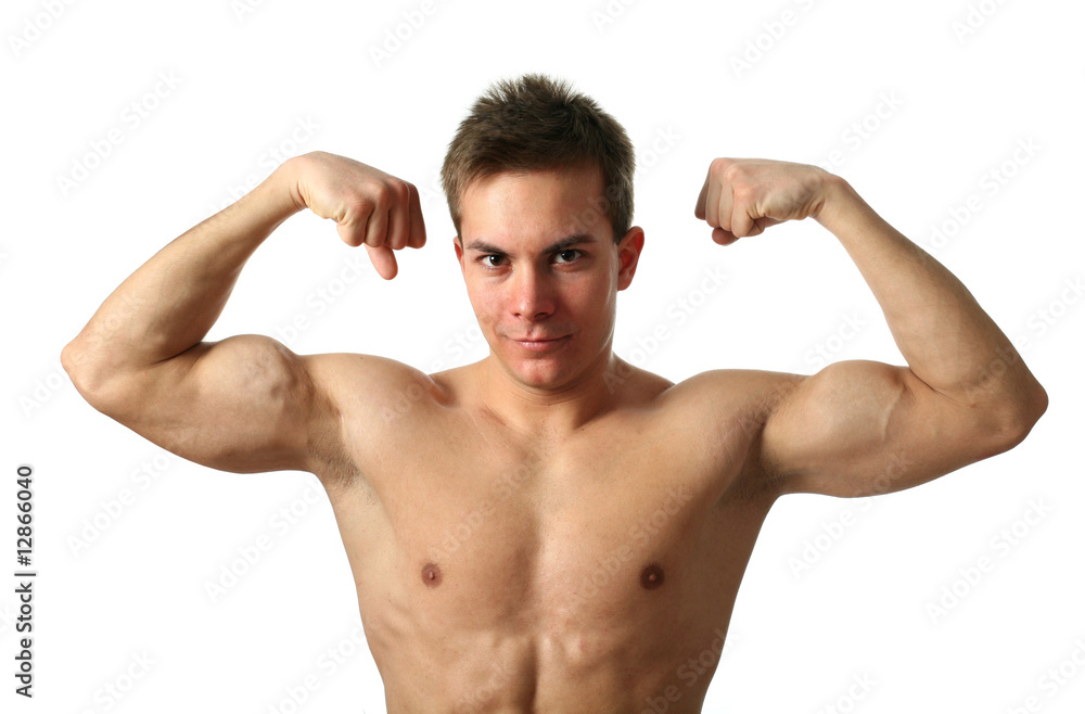 Flexing Biceps Flexing Biceps