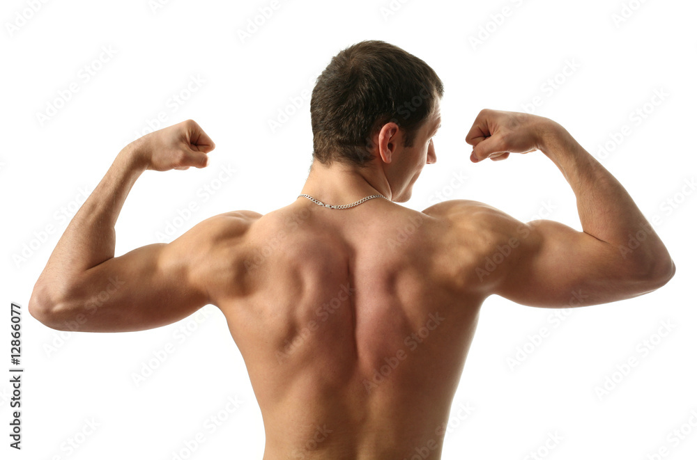 Flexing Biceps