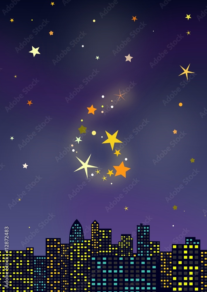 Fototapeta premium nightsky 6