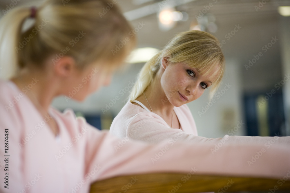 Obraz premium im Spiegel