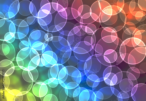Colorful circle background