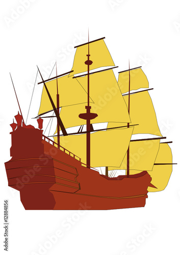 Galion du 17è siècle