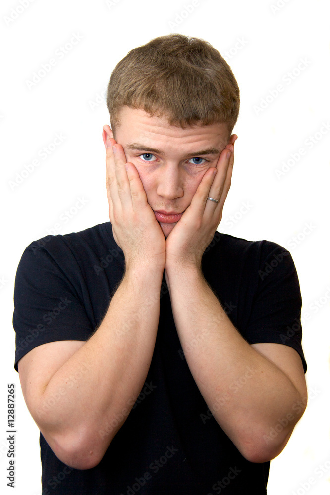 Obraz premium thinking guy