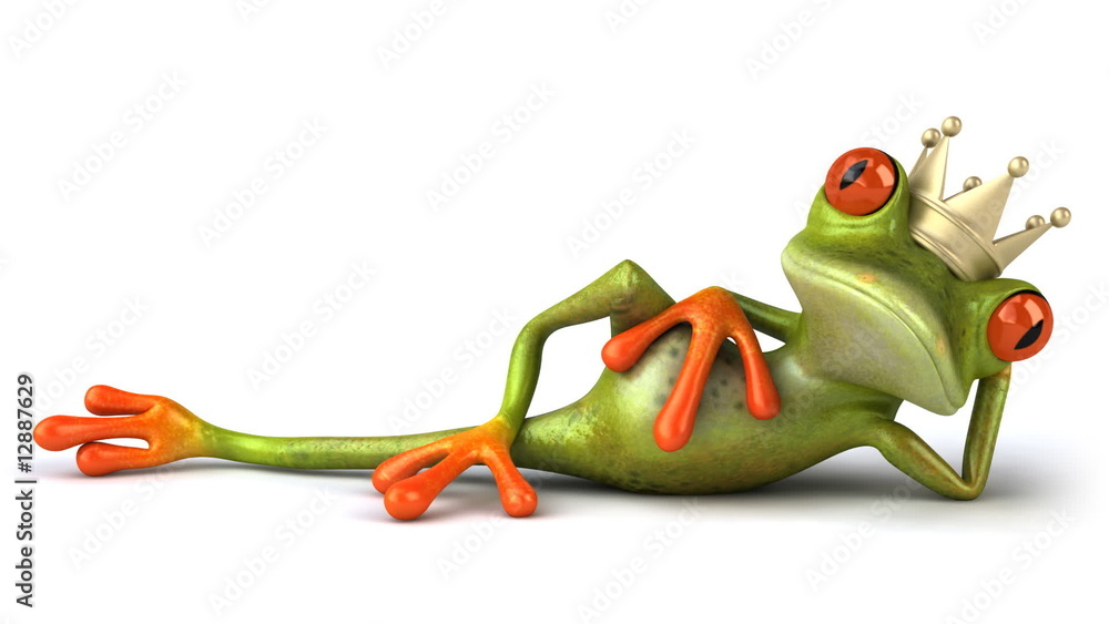 Vidéo Stock Grenouille prince charmant Adobe Stock