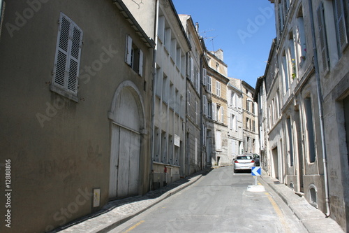 Une rue du centre-ville de Niort  Poitou-Charentes  Deux-S  vres 