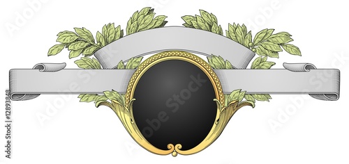 Retro frame vector