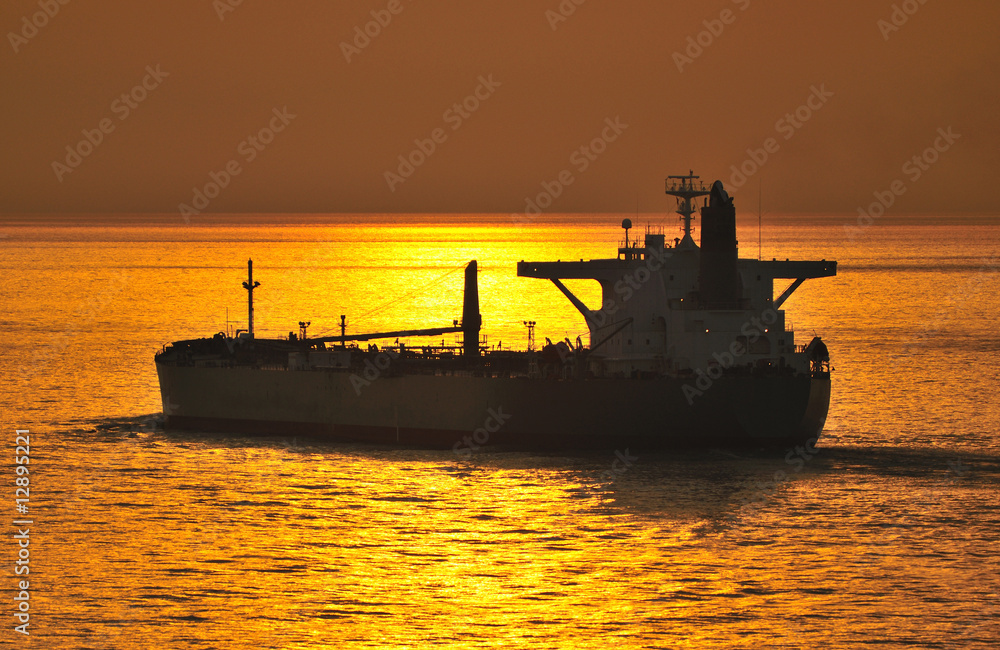 Oil and gas industry - crude oil tanker