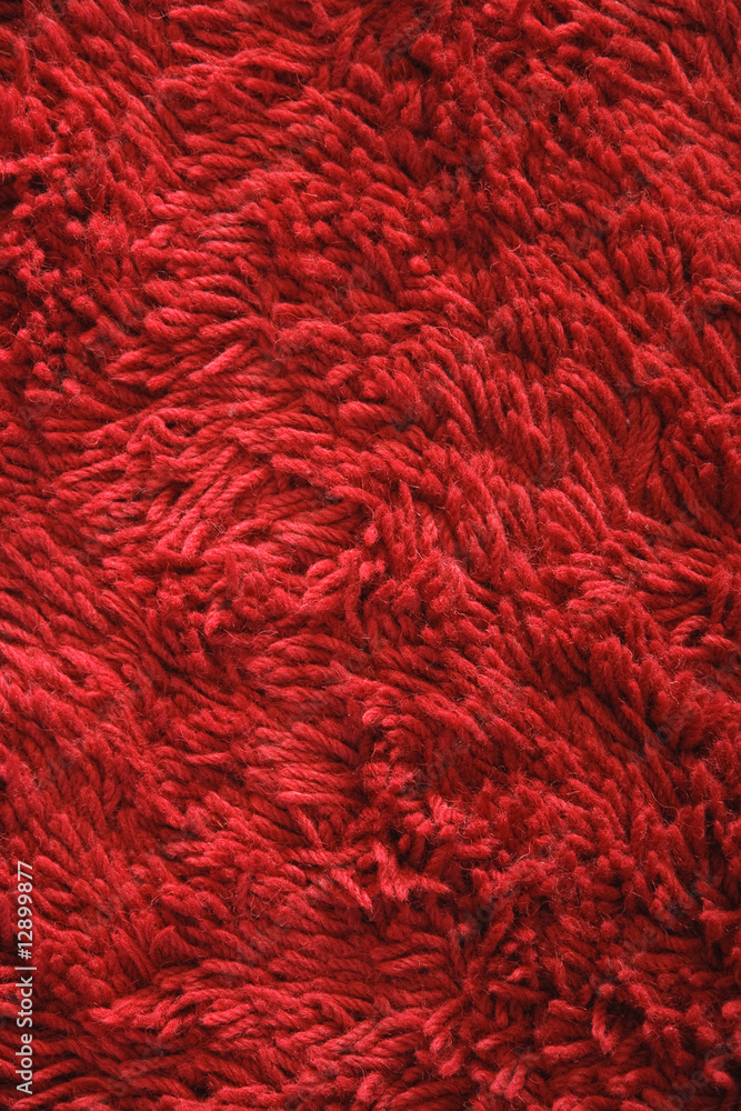 Fototapeta premium Fluffy Red Carpet