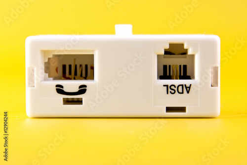 Tableau sur toile ADSL phone filter