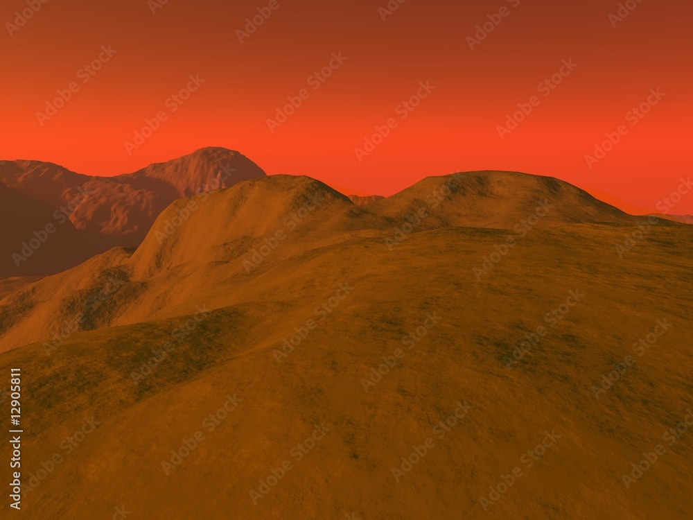 Naklejka premium Wüste in Afrika