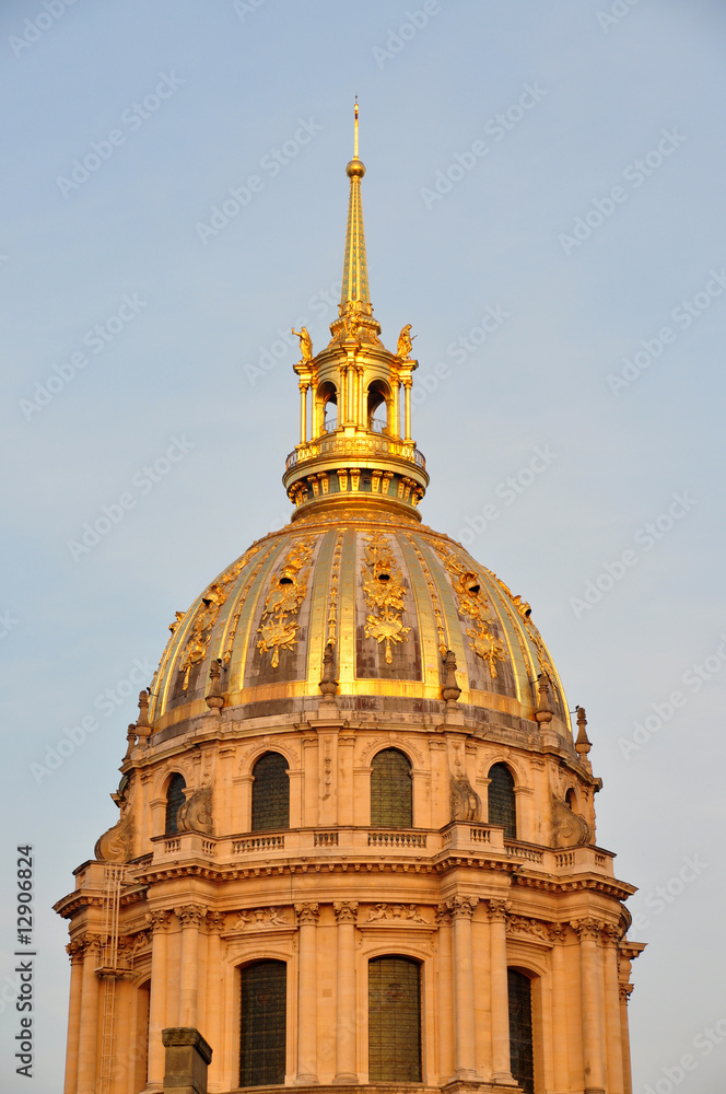 Obraz premium dôme des Invalides Paris