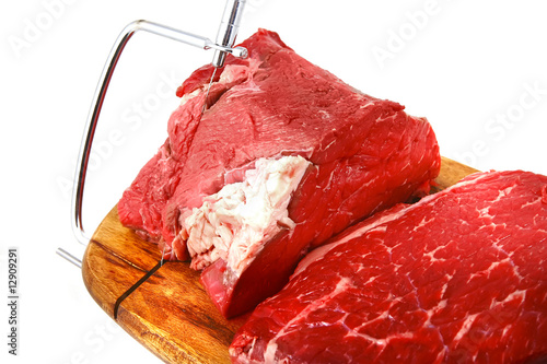 uncooked meat