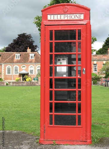 Telefonkabine in England