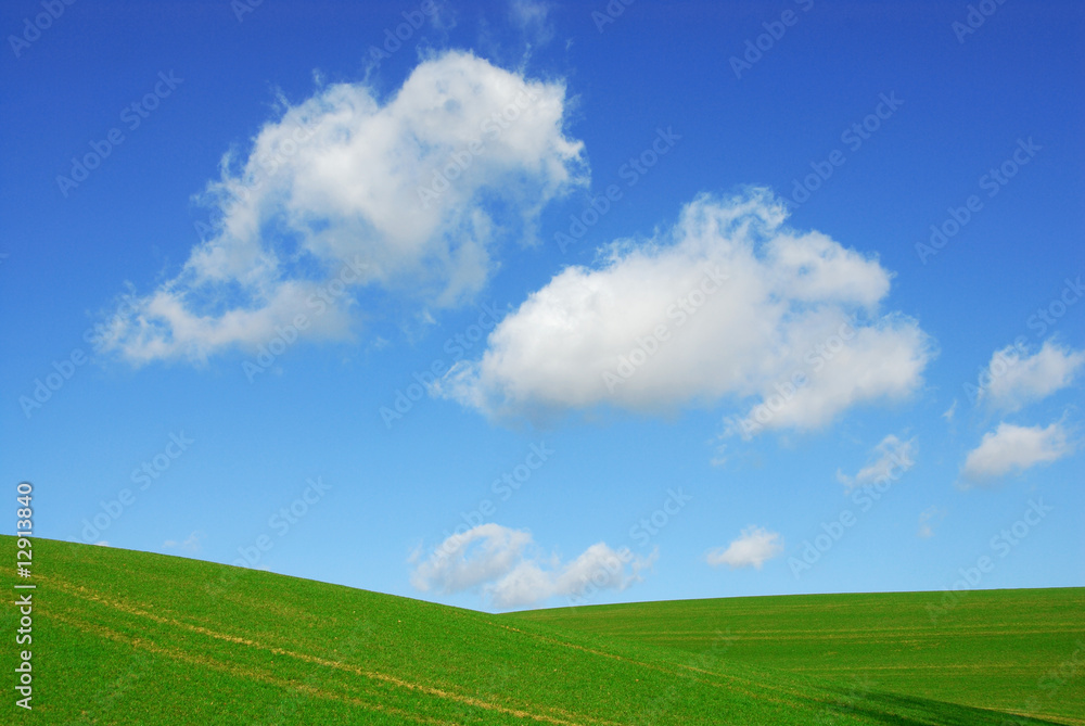Fototapeta premium Landschaft im Frühjahr 171