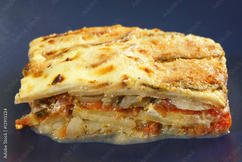 fresh italian lasagna