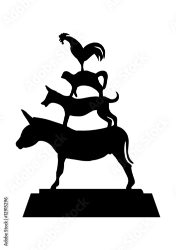 Animal Statue silhouette