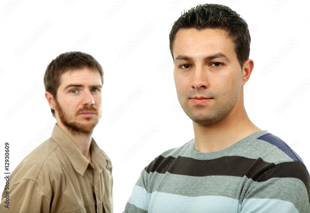 two casual men two casual men