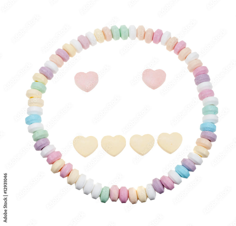 Obraz premium Candy necklace neutral face