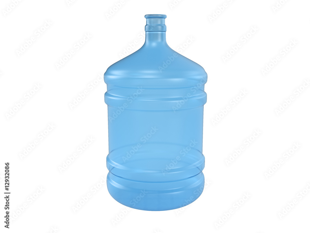 5 gallon water bottle isolated on white 5 gallon water bottle isolated on white