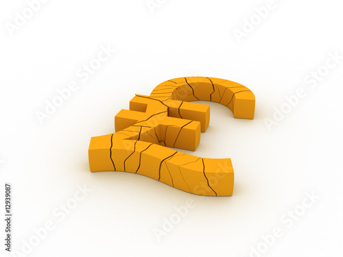Cracked pound sign