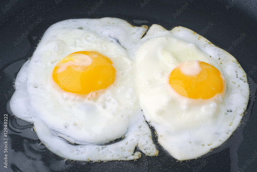 Fried eggs