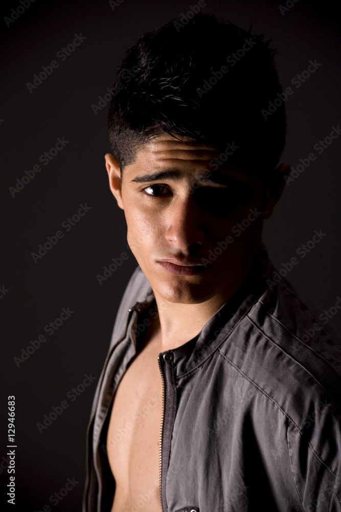 Naklejka premium fashion portrait