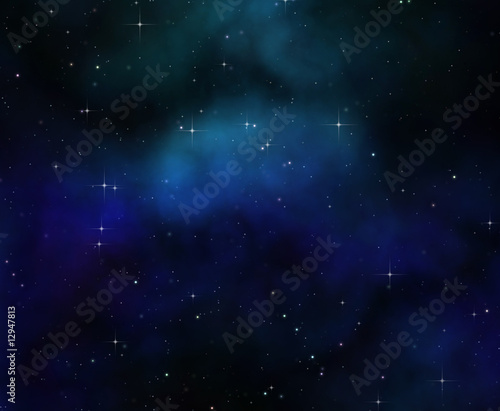 deep space night sky