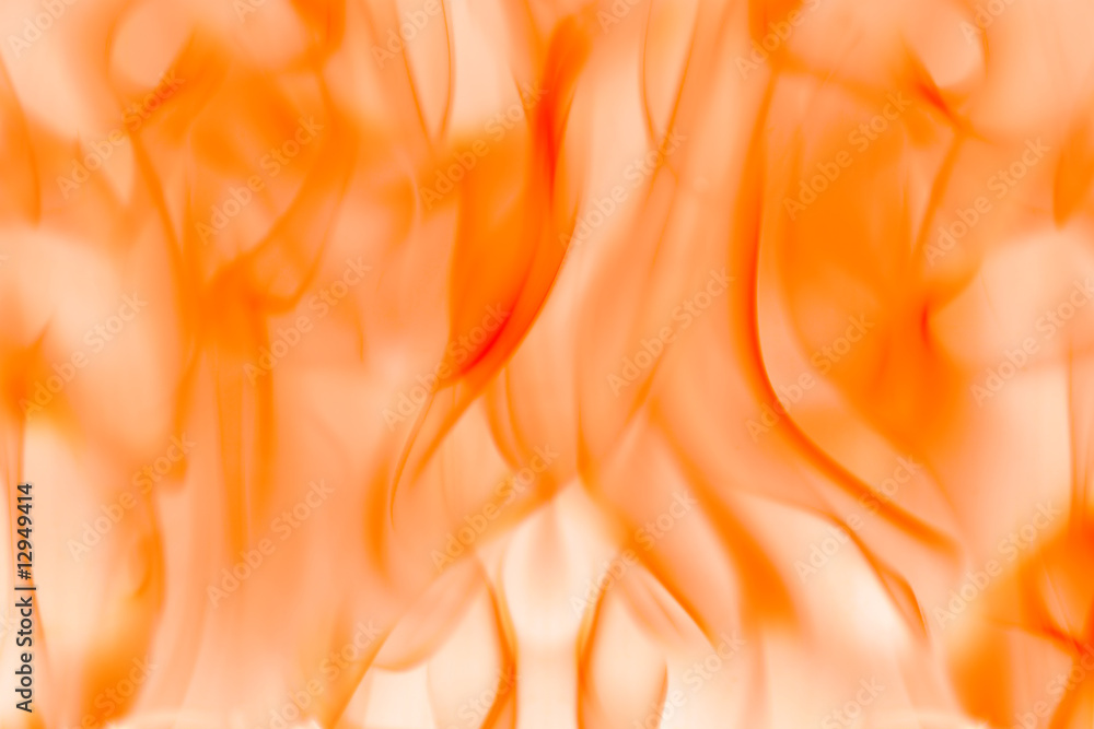 Orange fire isolated on white background Orange fire isolated on white background