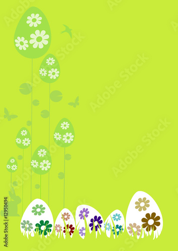 Pâques au jardin