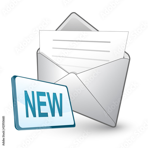 new e-mail - screen