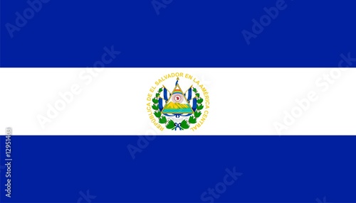 Flag of Salvador. Illustration over white background Free Download Flag of Salvador. Illustration over white background - GFXLoad