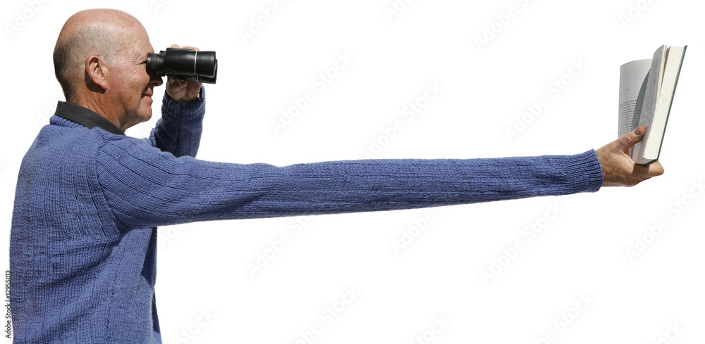 Naklejka premium reading problems